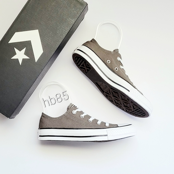 Converse Shoes - Converse CTAS OX Charcoal Women's 5